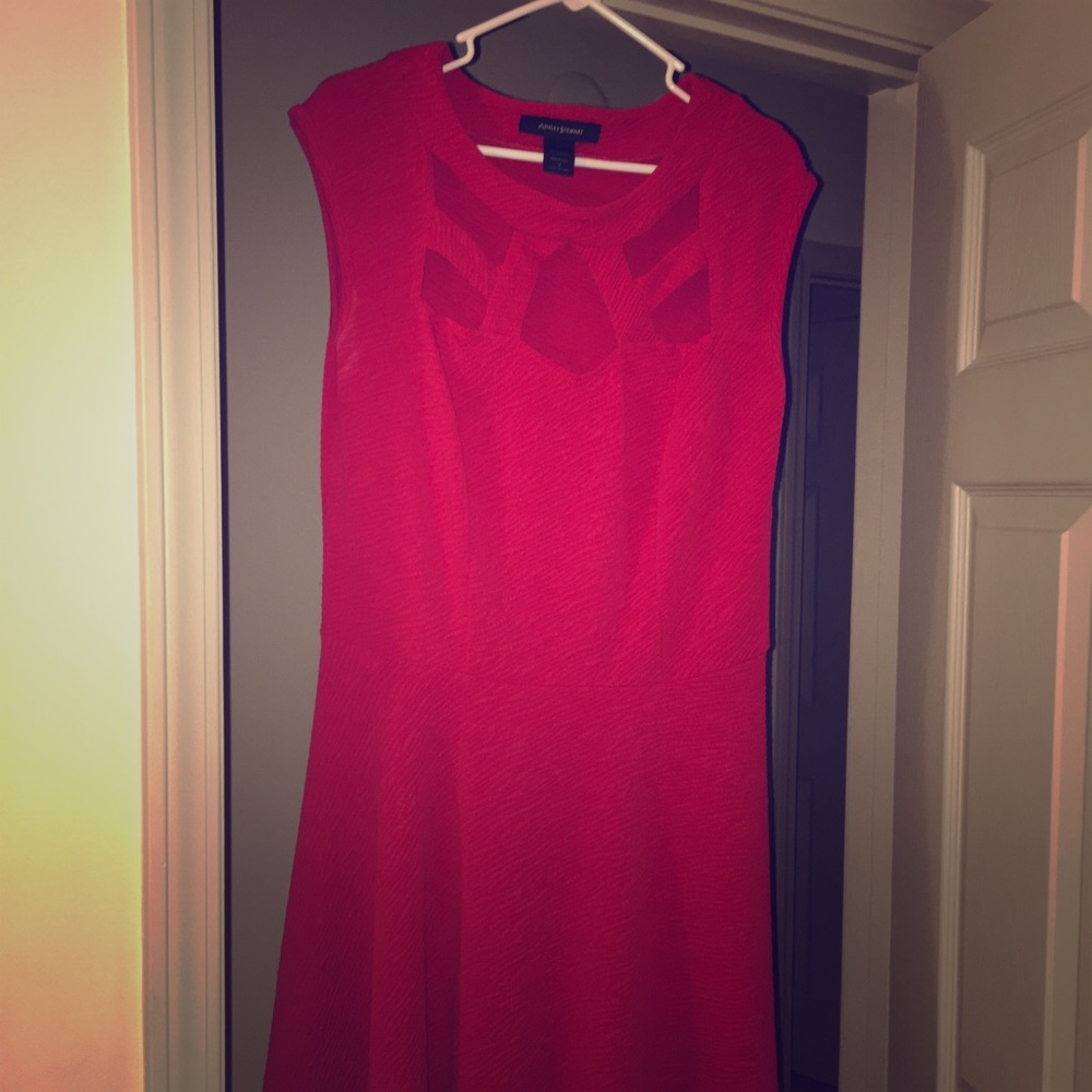 Red Short Flare Dress